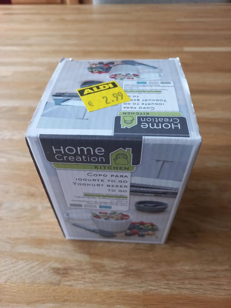 Yoghurtbeker to go Home Creation, Overige typen, Kunststof, Nieuw, Ophalen of Verzenden