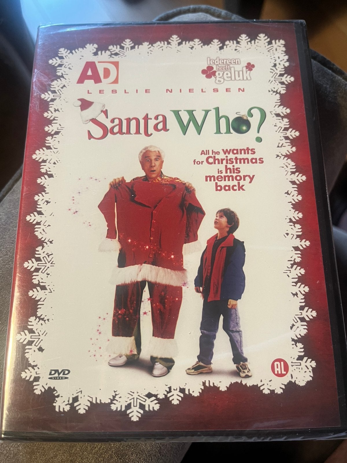 Santa Who? DVD - Leslie Nielsen Kerstfilm, Alle leeftijden, Ophalen of Verzenden, Gebruikt, Overige genres