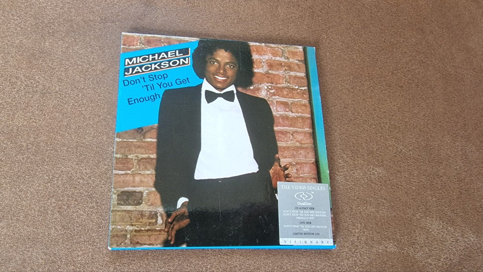 MJ - Don't Stop 'Til You Get Enough CD DVD single VISIONARY, Verzenden