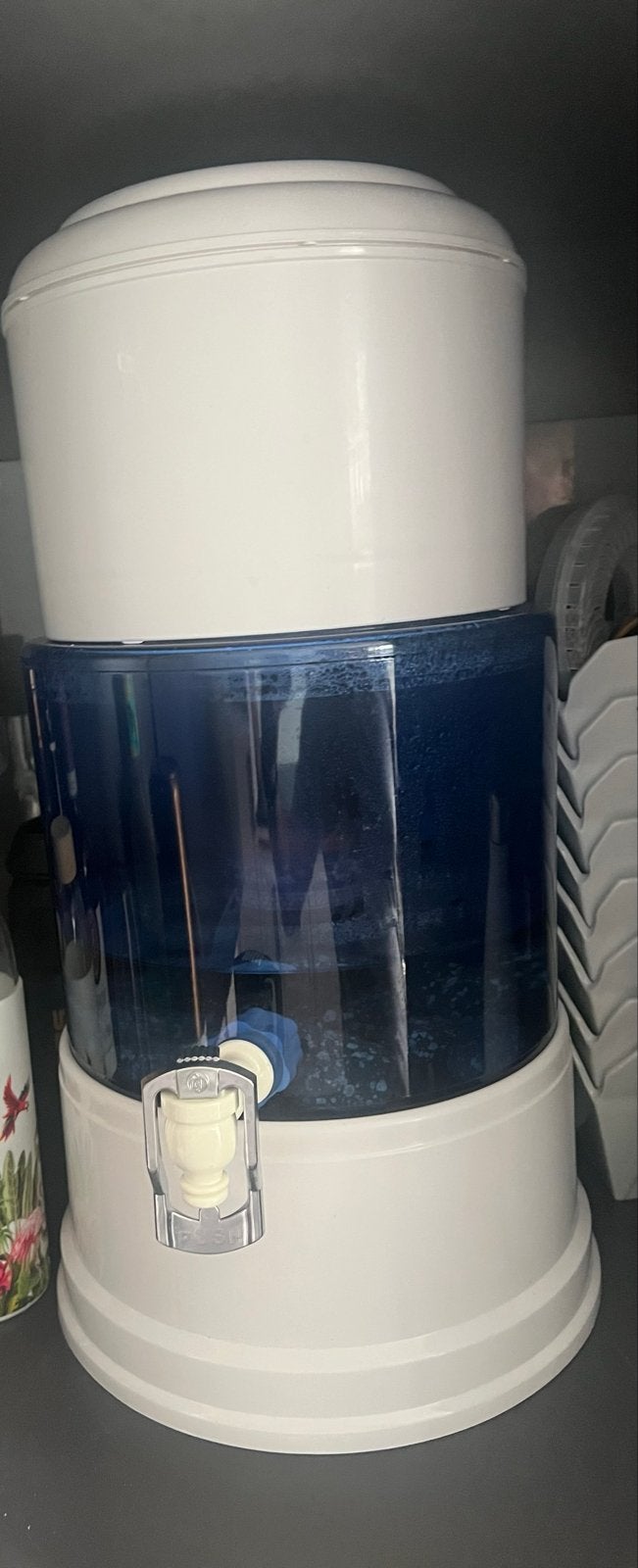 Aqualine 12 Glas Alkalisch Waterfilter, Ophalen, Zo goed als nieuw, Wit, Overige merken