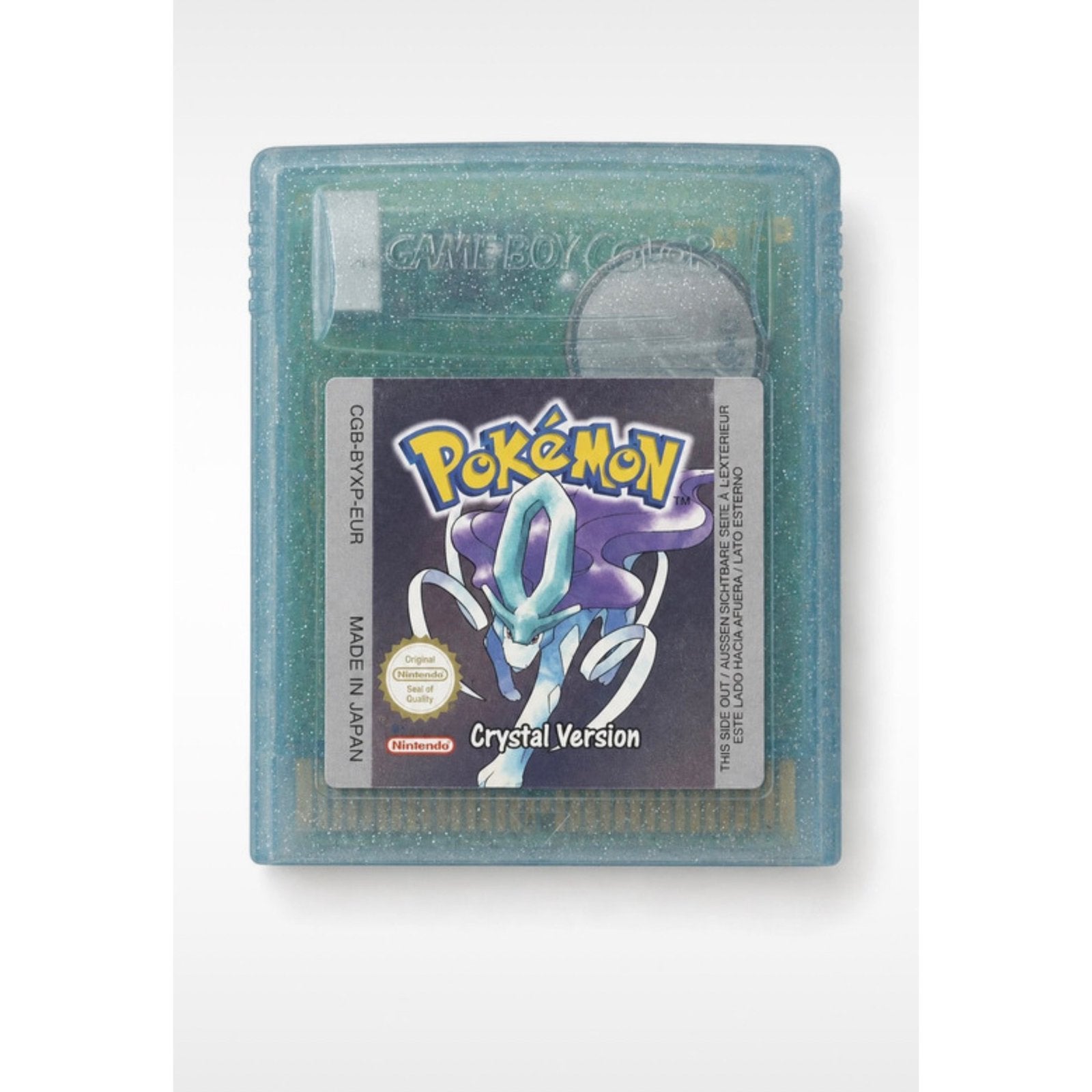 Pokémon Crystal Version - Game Boy Color, Spelcomputers en Games, Gebruikt, 1 speler, Ophalen of Verzenden, Role Playing Game (Rpg)
