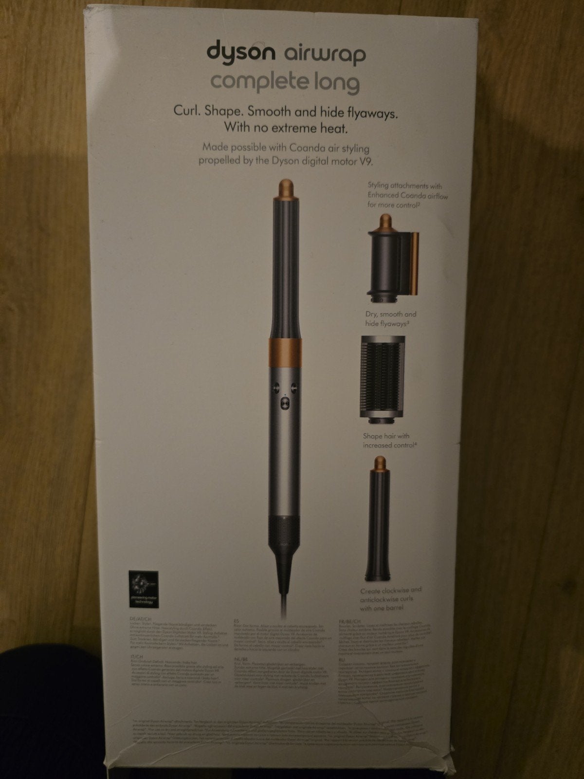 Dyson Airwrap Complete Long - Krultang en Stijltang, Ophalen of Verzenden, Nieuw, Krultang of Stijltang