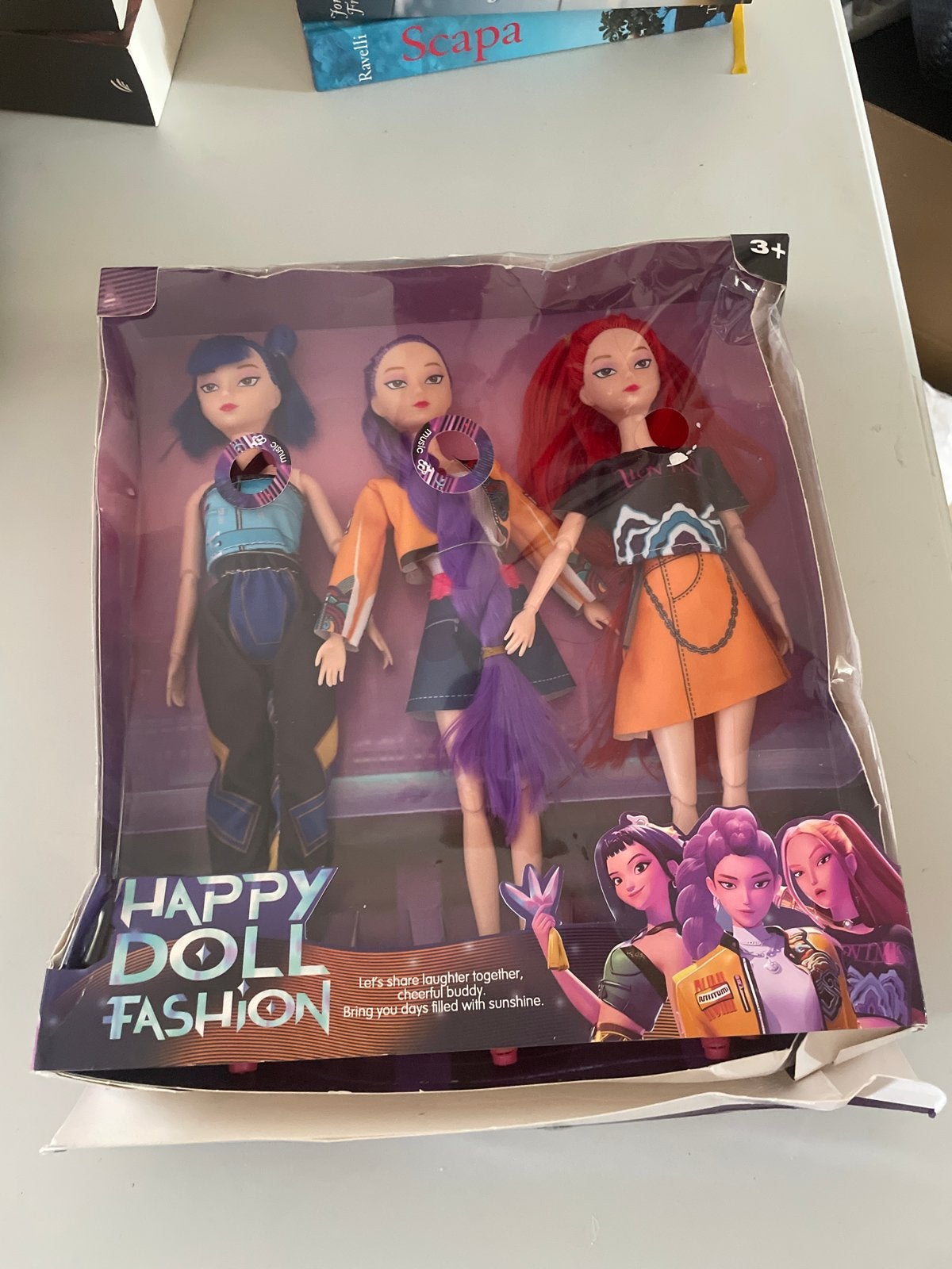 Happy Doll Fashion Poppen Set - Nieuw in Doos, Kinderen en Baby's, Ophalen of Verzenden, Nieuw, Overige typen