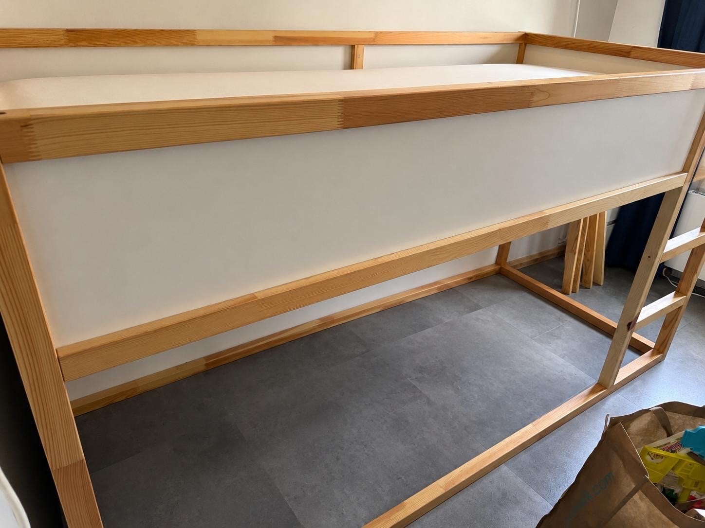 Ikea Kura Hoogslaper - Omkeerbaar Bed, Ophalen, Gebruikt, Eenpersoons, 160 tot 180 cm