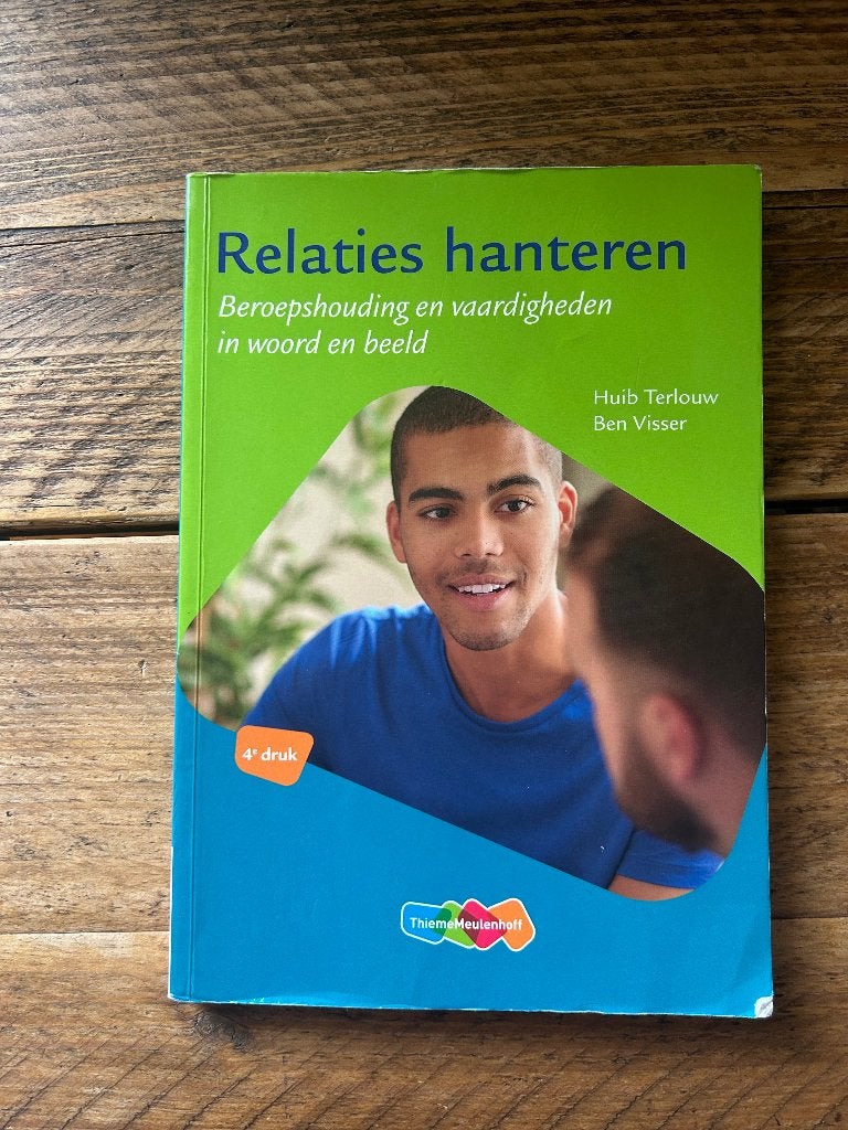 Relaties Hanteren, Ophalen of Verzenden, Zo goed als nieuw, Overige niveaus, Overige vakken
