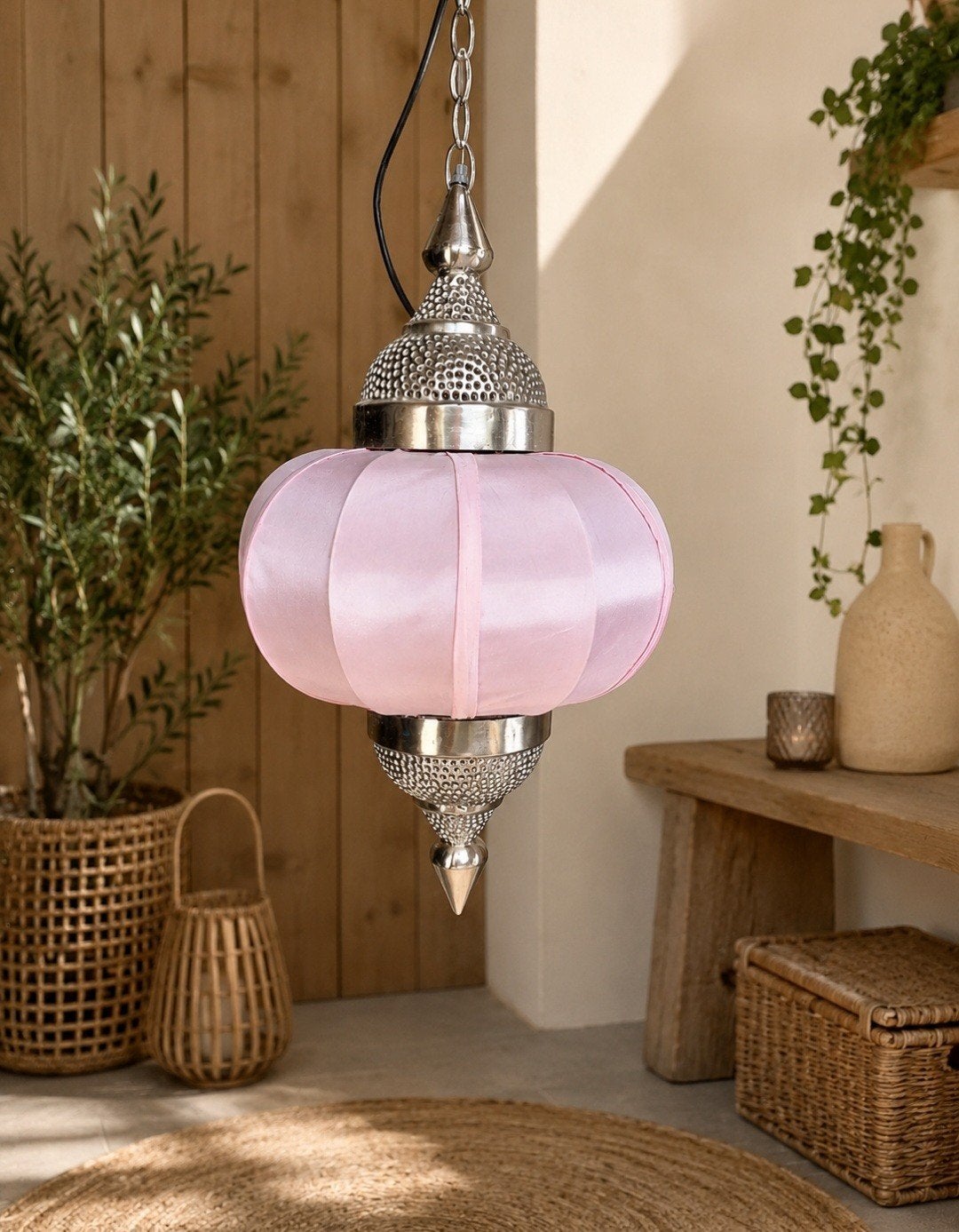 roze hanglamp van riverdale, Ophalen