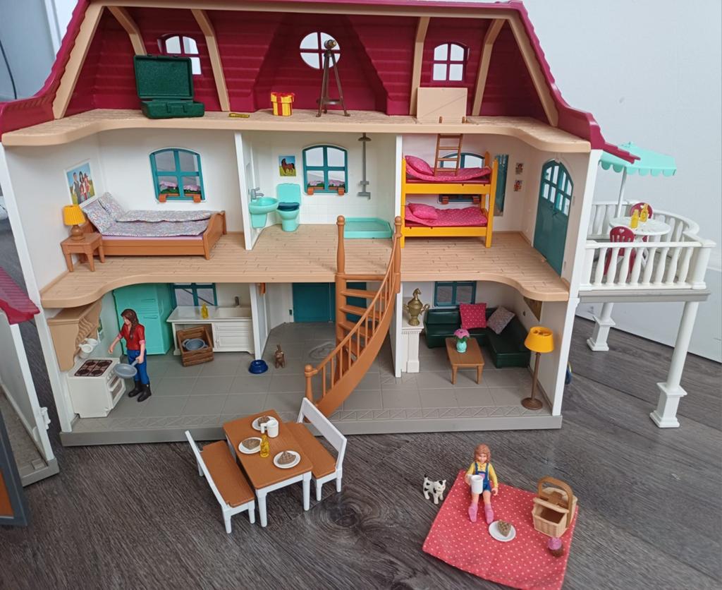 Schleich Landhuis 42706 met extra picknickset, Ophalen of Verzenden