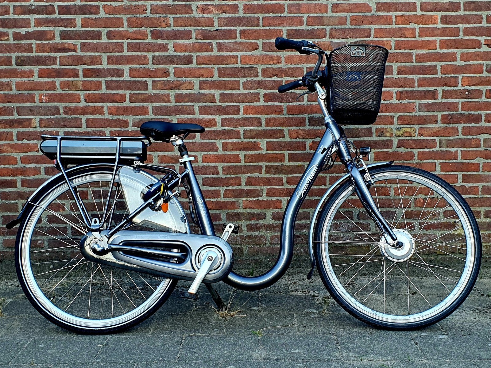 GT Morlies - extra lage instap elektrische fiets, Fietsen en Brommers, Elektrische fietsen, Gebruikt, 47 tot 51 cm, Ophalen, Overige merken