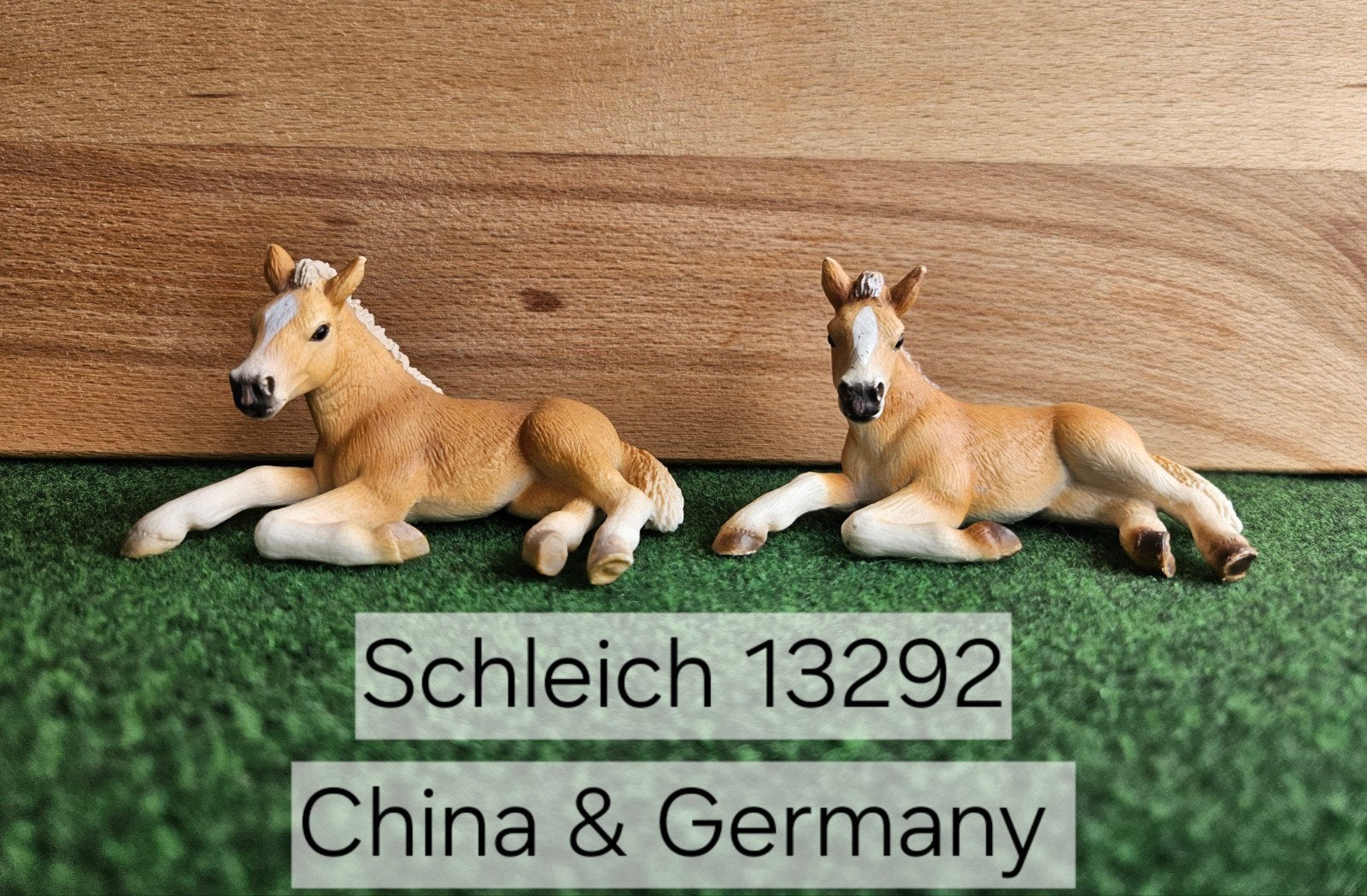 Schleich 13292 Haflinger veulen uit 2005, Ophalen of Verzenden, Zo goed als nieuw, Paard, Beeldje of Figuurtje