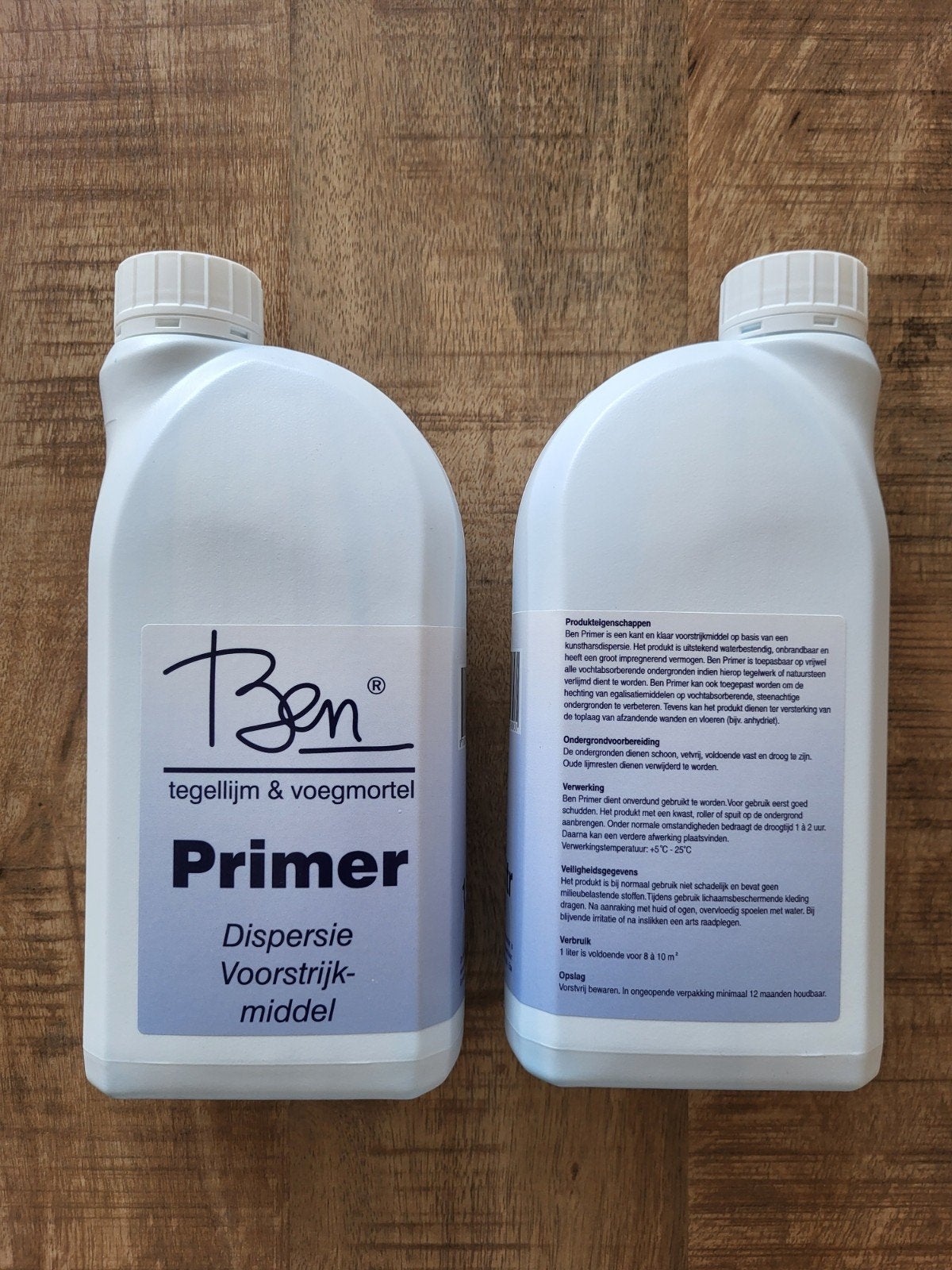 Primer, Ben, voor tegellijm en voegmortel, 2 x 1 liter., Ophalen, Nieuw