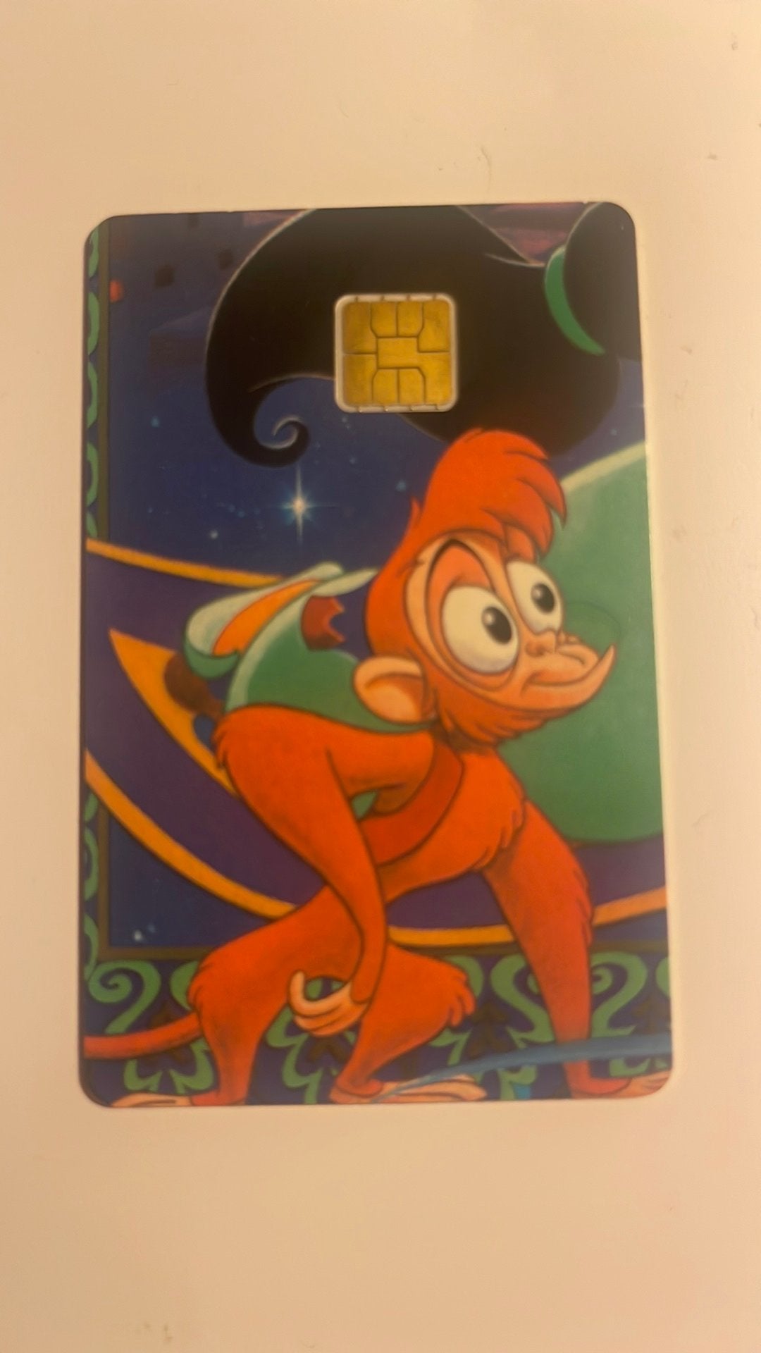 Euro Disney arcadekaart:Jaartal: 1993  Aladdin, Verzenden, Overige figuren, Zo goed als nieuw, Plaatje of Poster