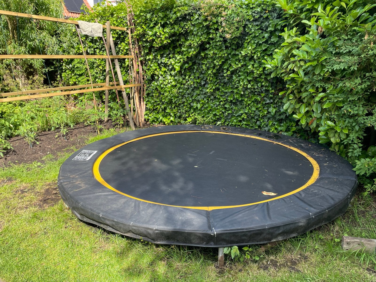 Grote ingegraven trampoline (Magic Circle Pro) - 3 meter, Ophalen of Verzenden, Gebruikt