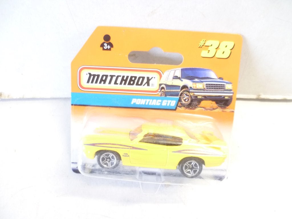 Matchbox 1997 Pontiac GTO in blister modelauto, Ophalen of Verzenden, Nieuw, Auto