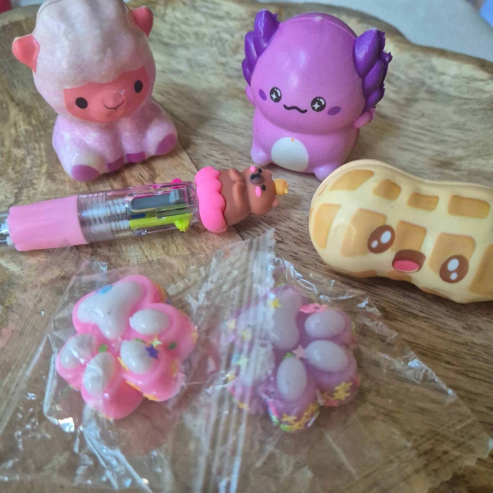 Leuke squishy setjes, Ophalen of Verzenden, Gebruikt, Jongen of Meisje