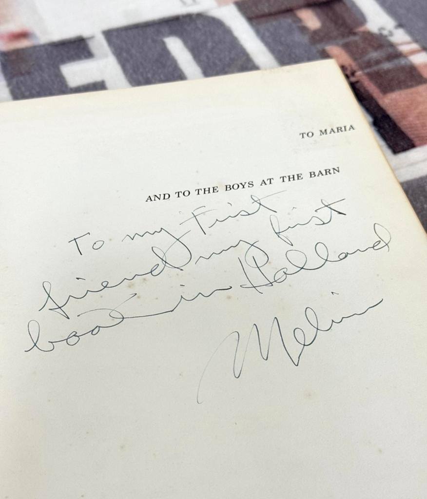 Melvin Van Ruth Bernhard The Big Heart 1957 signed 1st ED !, Ophalen of Verzenden, H, H, Boek, Tijdschrift of Artikel