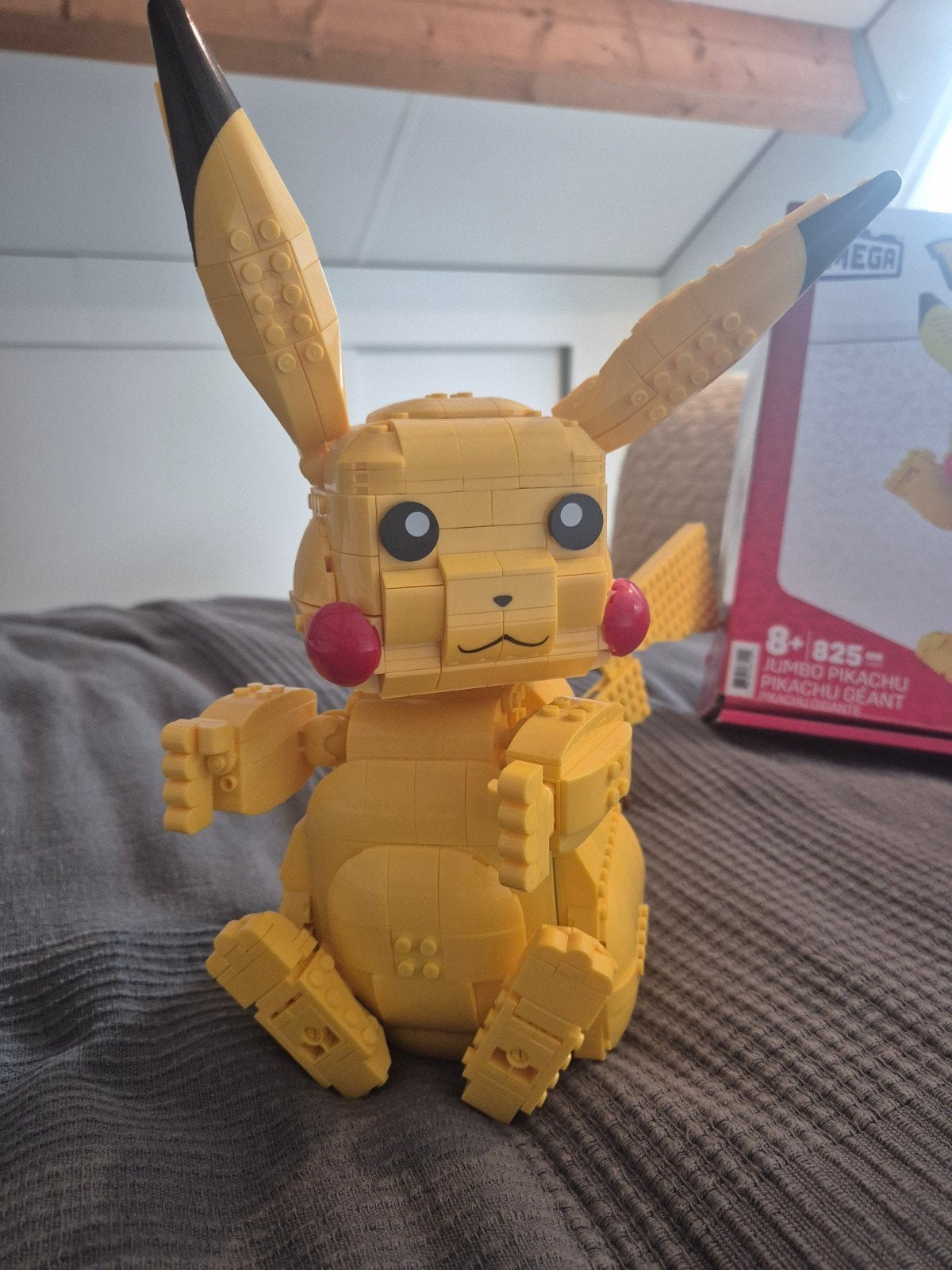 Mega Construx Pokémon Jumbo Pikachu Bouwset, Ophalen, Zo goed als nieuw, Megabloks