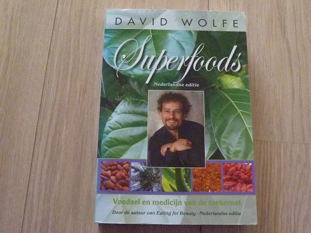 David Wolfe - Superfoods ( Nederlands), Ophalen of Verzenden, Zo goed als nieuw, Overige onderwerpen, Achtergrond en Informatie