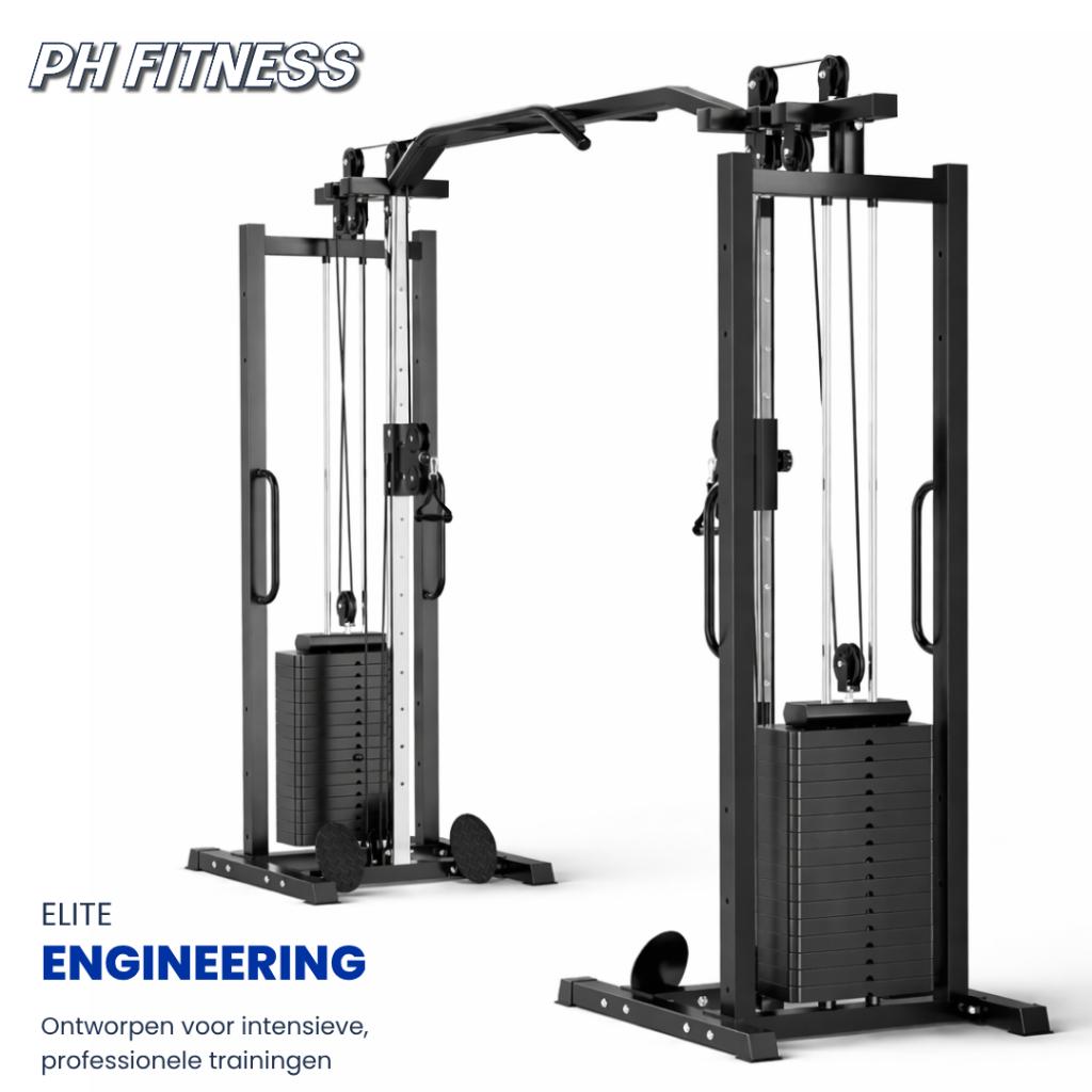 PH Fitness Dual Adjustable Cable Crossover Machine, Benen, Zurichstraat 20, 6135LP SITTARD, Nieuw, Ophalen of Verzenden