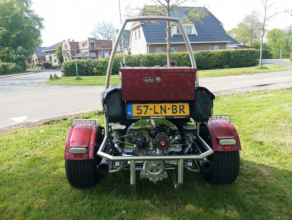 Trike Rassler, 4 cilinders, 1200 cc, 12 t/m 35 kW