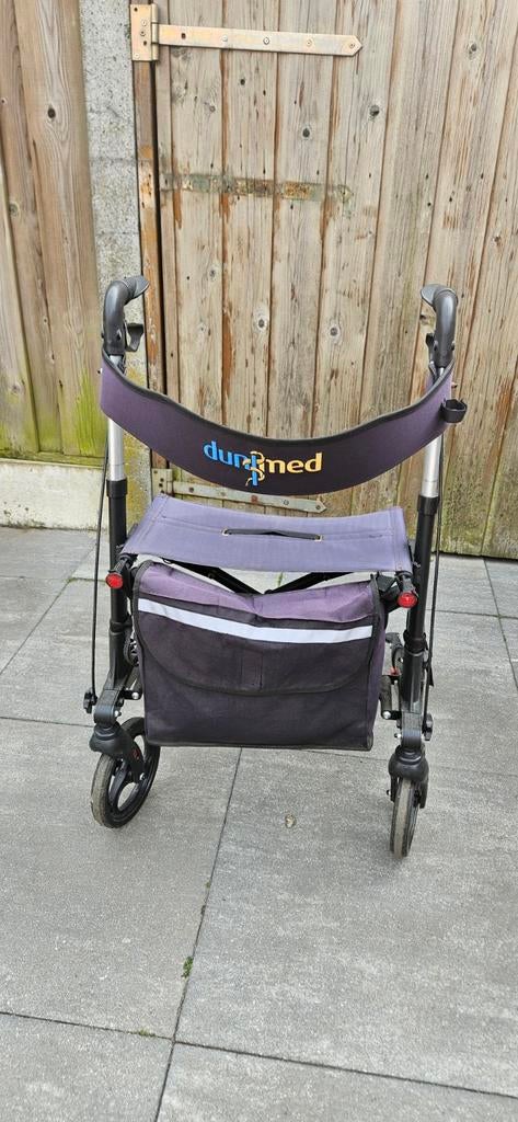 Rollator Dunmed, Diversen, Rollators, Gebruikt, Lichtgewicht, Ophalen