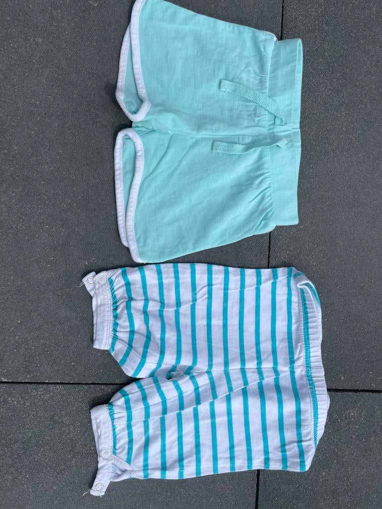Grote set babykleding: broekjes en korte broekjes, Kinderen en Baby's, Ophalen of Verzenden, Zo goed als nieuw, Jongetje of Meisje