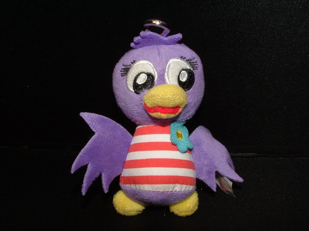 TIAMO EFTELING JOKIE VOGEL JET SLEUTELHANGER VELOURS, Kinderen en Baby's, Speelgoed | Knuffels en Pluche, Verzenden, Nieuw, Overige typen