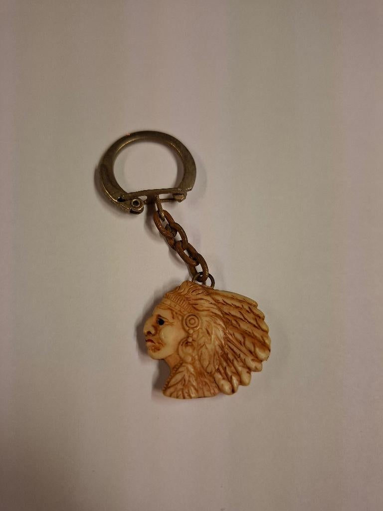 Sleutelhanger indiaan, Ophalen