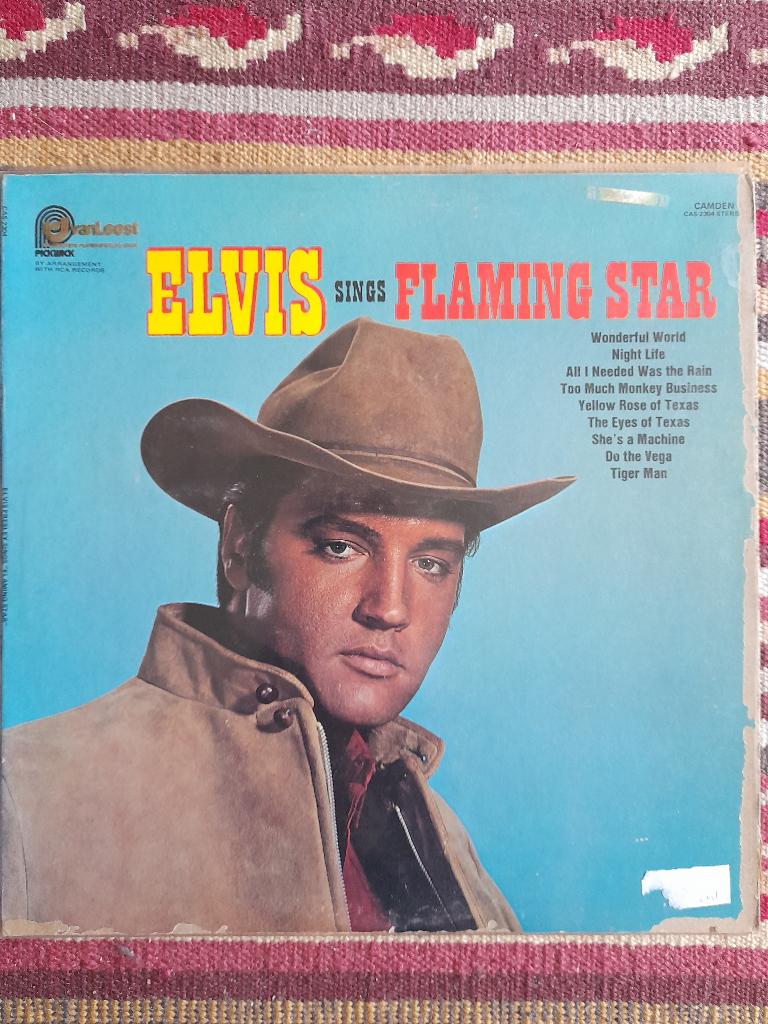 Elvis Presley- Elvis Sings Flaming Star lp, Ophalen of Verzenden, Gebruikt, 12 inch, Poprock
