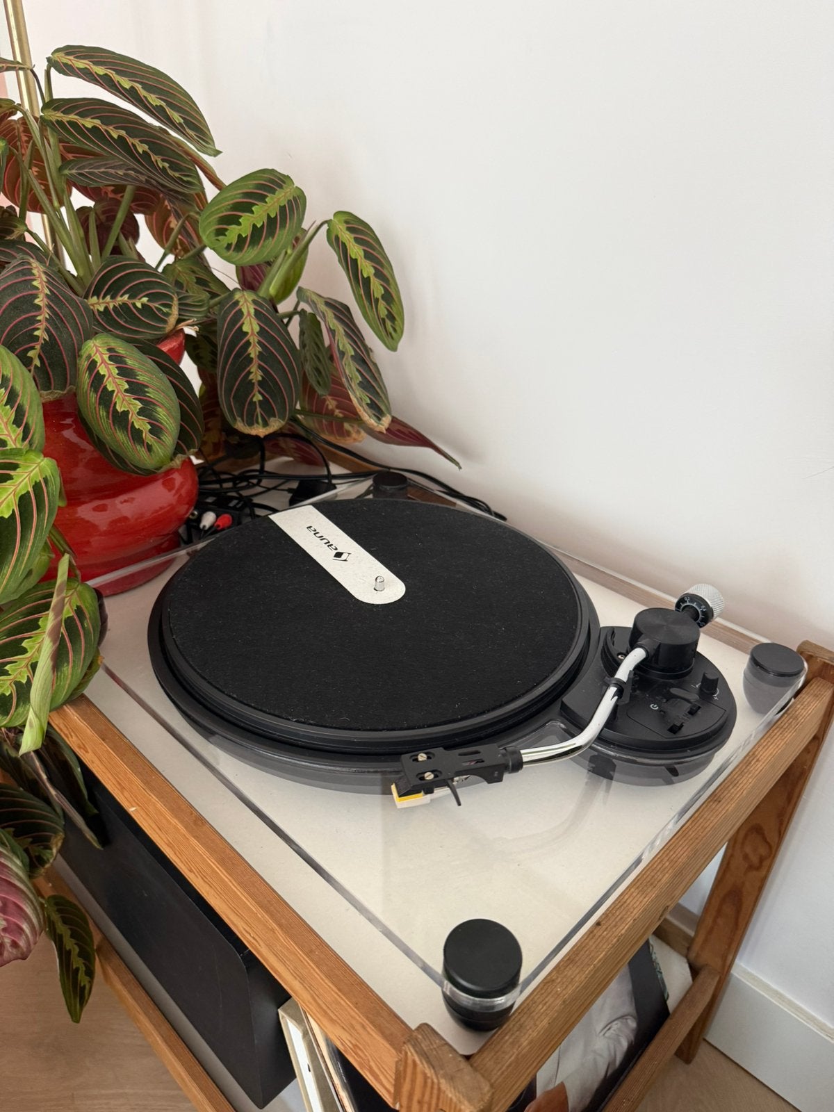 Platenspeler Auna met converter kabel. Van Tulp naar HDMI, Ophalen, Zo goed als nieuw, Overige merken