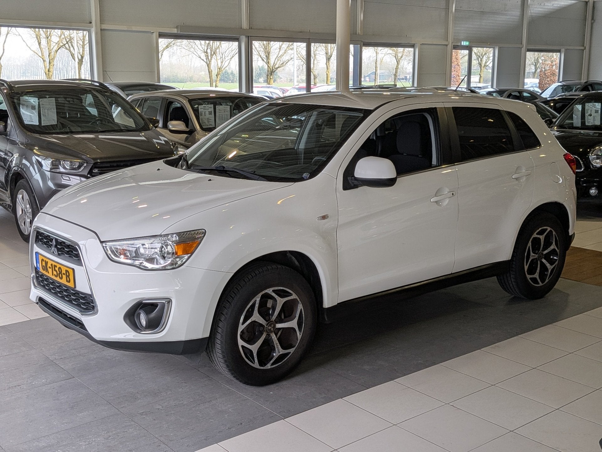 Mitsubishi ASX 1.6 Cleartec Bright Airco, Stuurbekrachtiging, Auto's, Voorwielaandrijving, Stof, Gebruikt, 4 cilinders