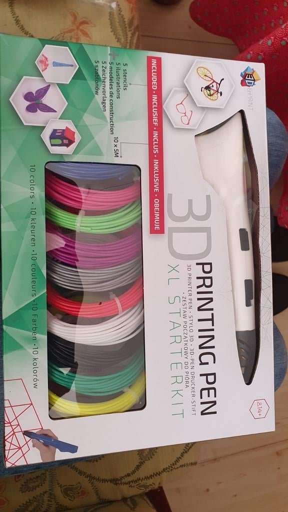 3D Printing Pen XL Starterkit - Nieuw in doos, Computers en Software, 3D Printers, Ophalen
