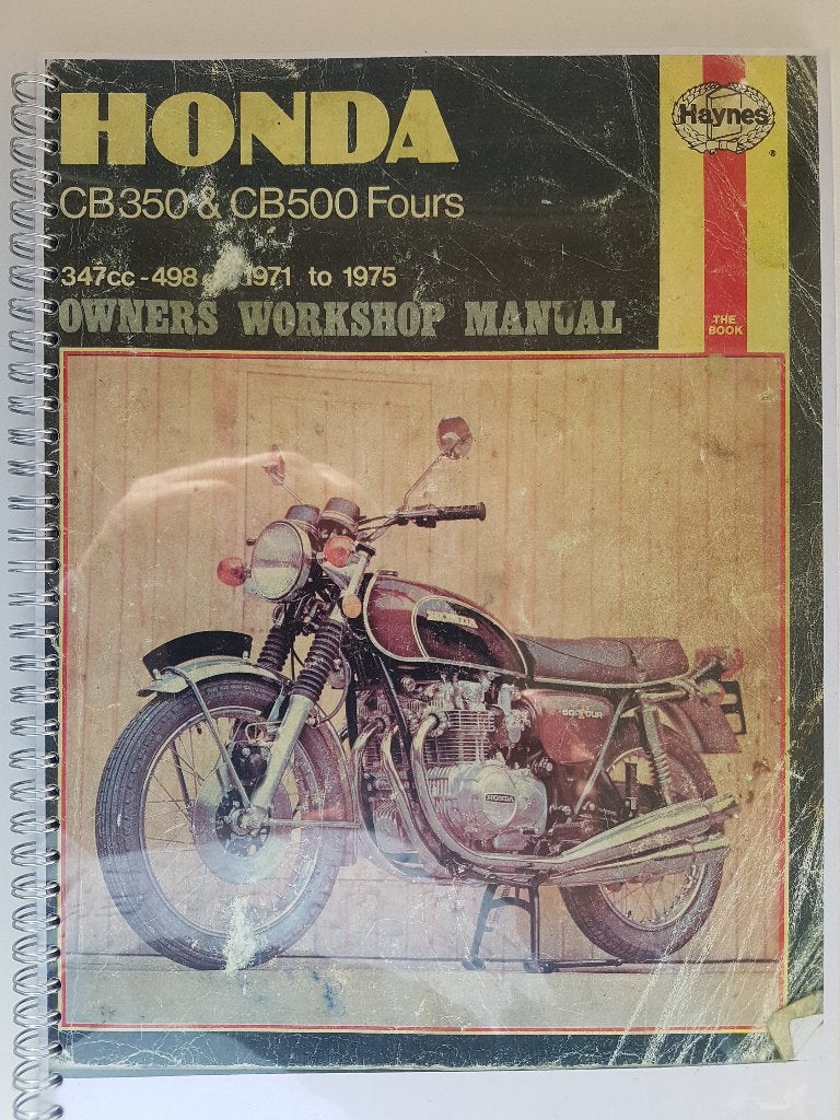Honda 350 en 500Four Workshop manual, Motoren, Ophalen of Verzenden, Honda