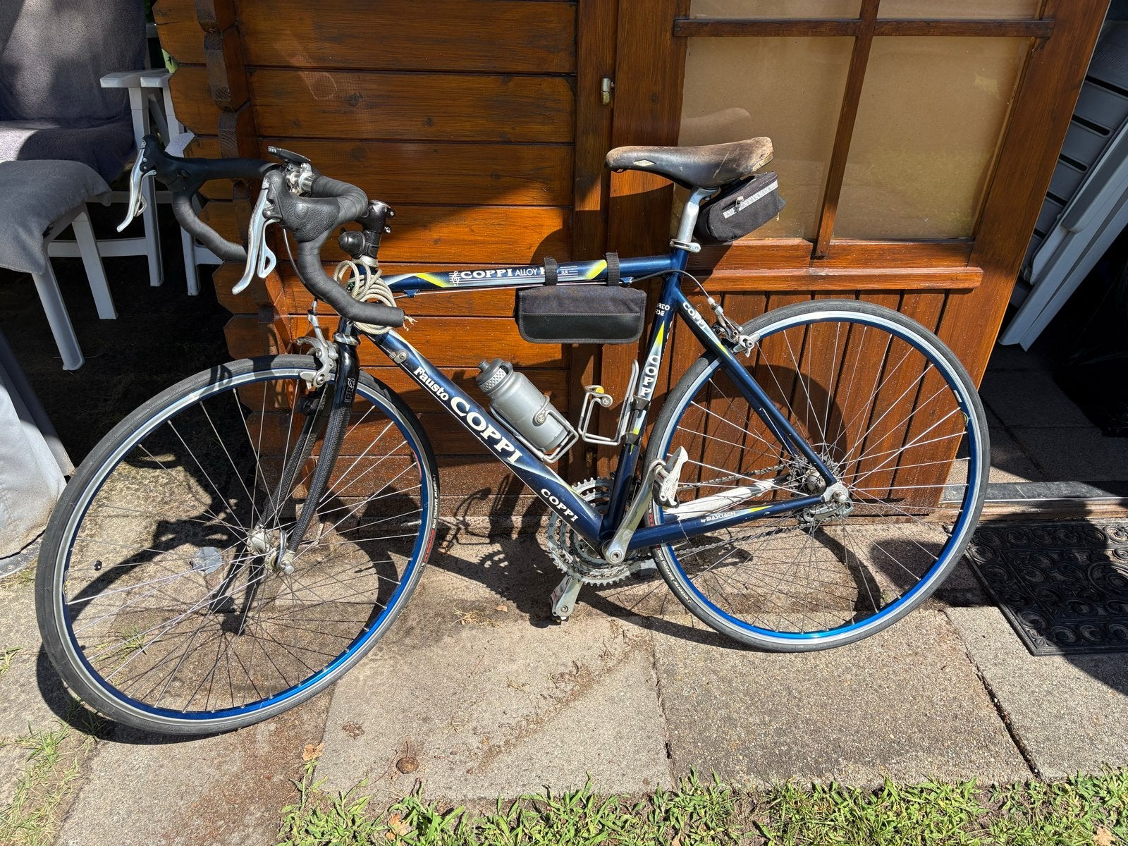 Fausto Coppi Racefiets - Klassieke Stijl, Goede Staat, 28 inch, Gebruikt, 10 tot 15 versnellingen, Aluminium