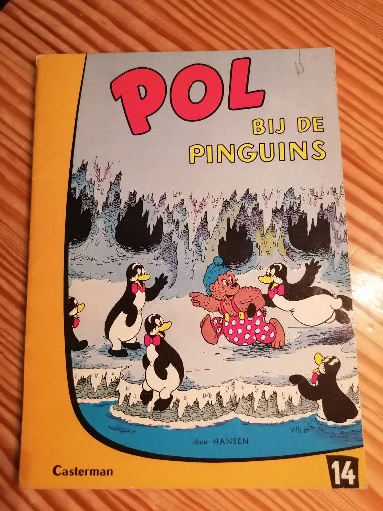 Pol bij de pinguins en Pol help bij de oogst, Boeken, Ophalen of Verzenden, Zo goed als nieuw, Carla Hansen, Meerdere stripboeken