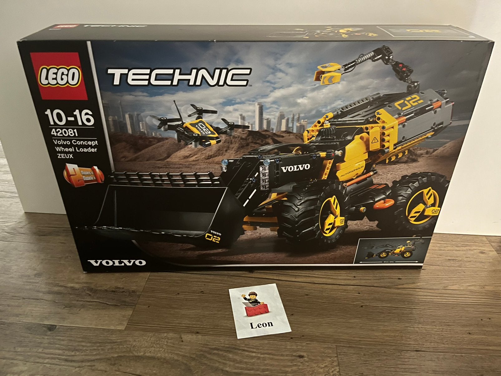 Lego Technic 42081 Volvo Concept wiellader ZEUX - Nieuw !, Lego, Nieuw, Ophalen of Verzenden, Technic