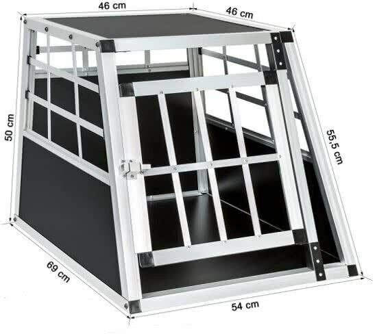 Autobench Aluminium Auto Hondenbench Reisbench 69x54x50 cm, Ophalen of Verzenden, Nieuw