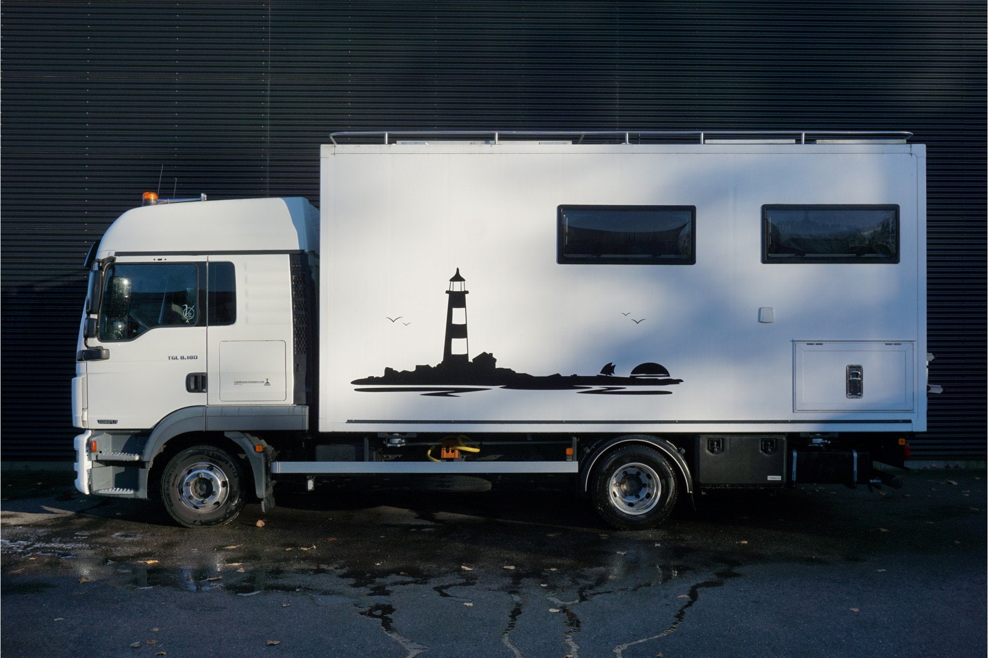 MAN TGL 8.180 4x2 Off Grid Camper Victron Zonnepanelen Badka, Bedrijf, Diesel, Elektrische ramen, Bijsterhuizen 1114
6546AS  NIJMEGEN, NL