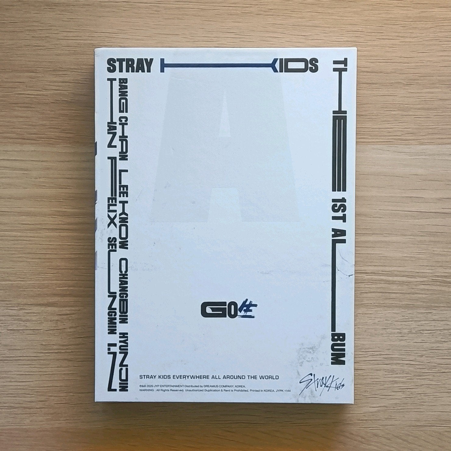 Stray kids go album blauw zonder pc's, Verzamelen, Muziek, Artiesten en Beroemdheden, Ophalen of Verzenden, Zo goed als nieuw