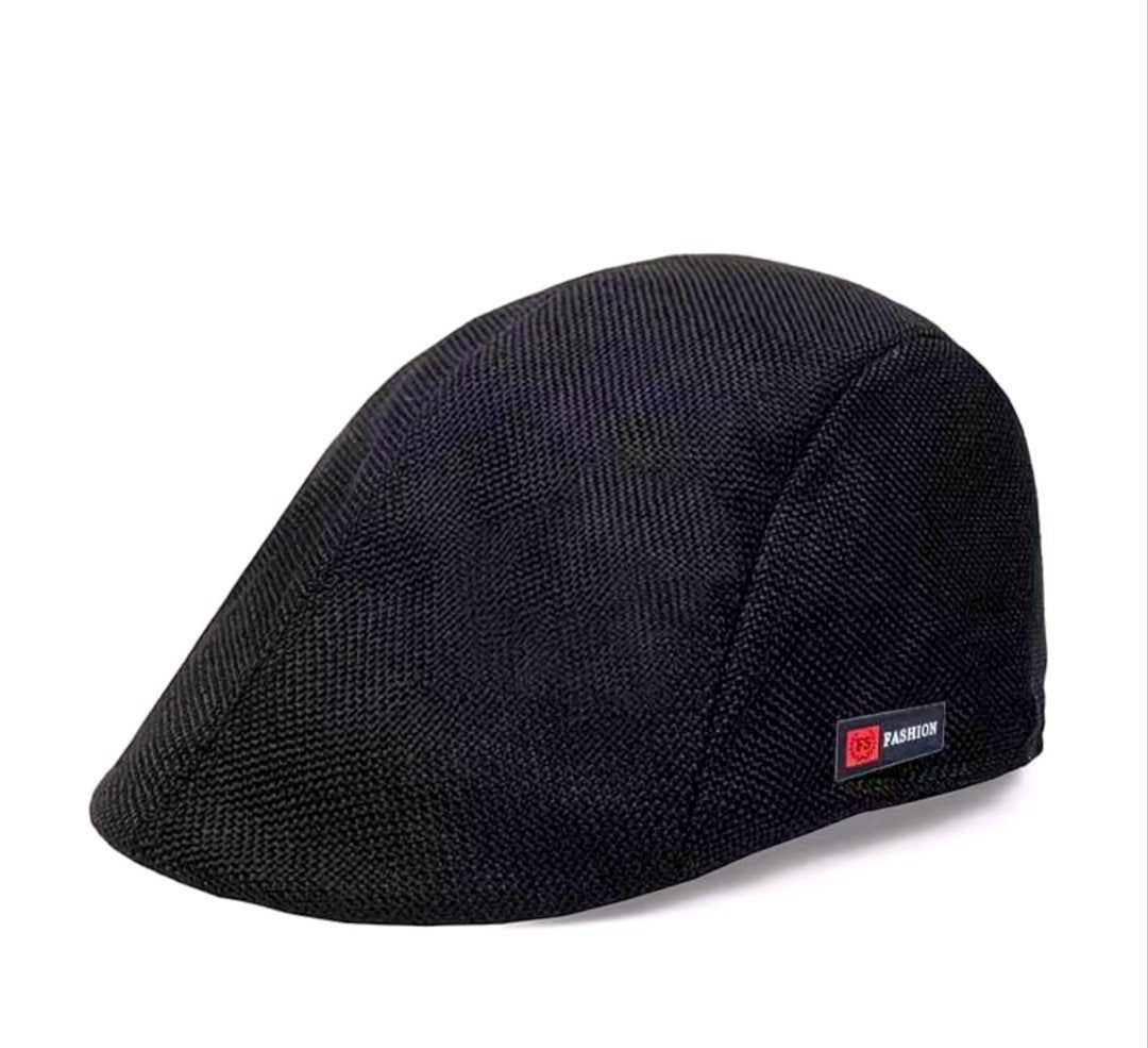 Zwarte platte Beret - Stijlvol en comfortabel, Kleding | Heren, Hoeden en Petten, Nieuw, Pet, Fashion, One size fits all