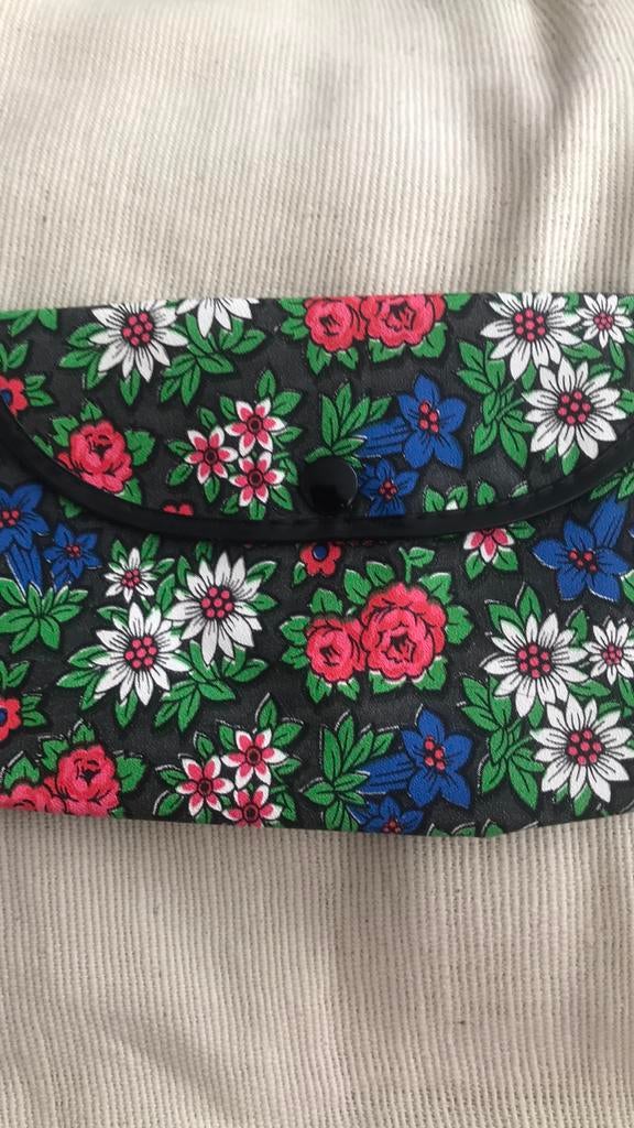 Vintage toilettasje / make-up tasje, Ophalen of Verzenden, Zo goed als nieuw, Overige kleuren, Dame