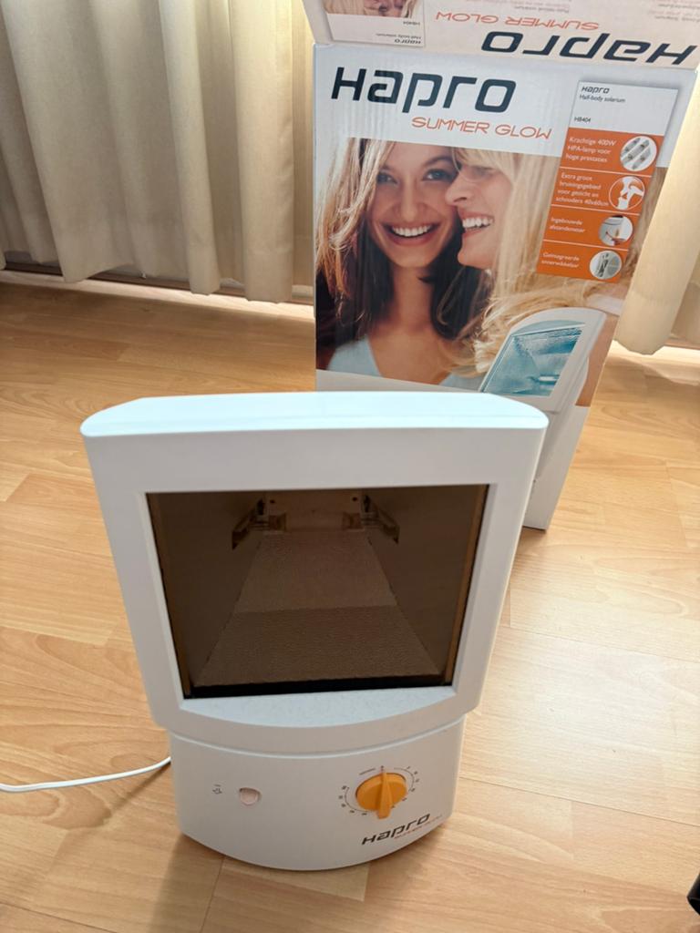 hapro summerglow hb404 gezichtsbruiner, Ophalen, Zo goed als nieuw, Gezichtsbruiner