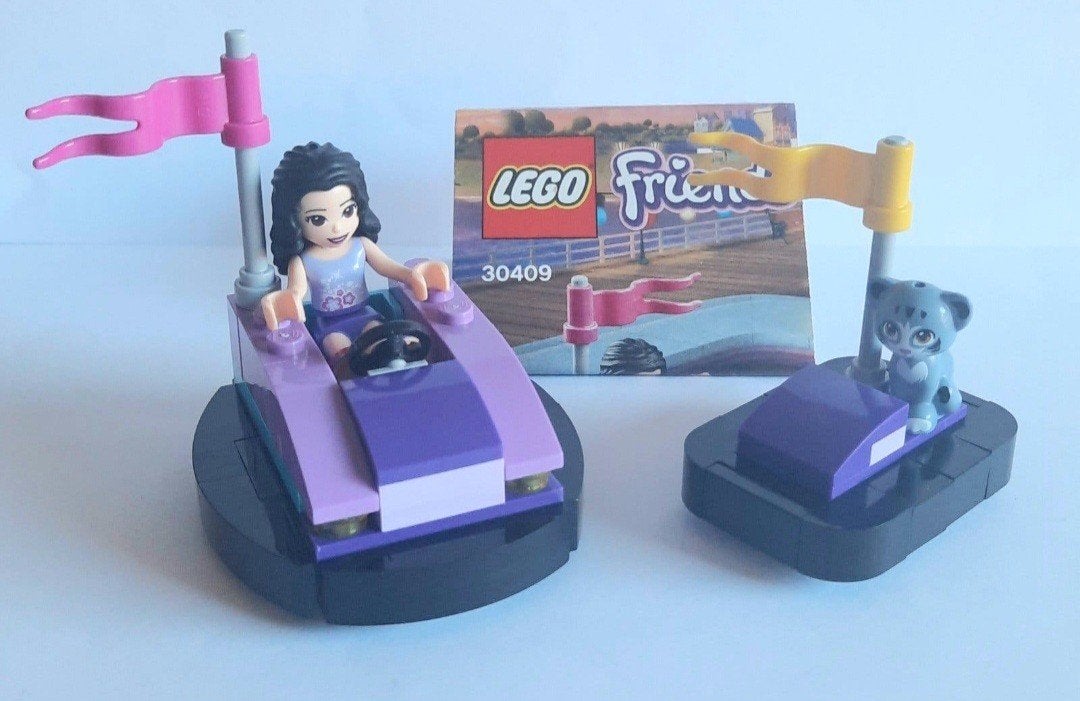 Lego Friends 30409 Emma's Botsauto's, Lego, Ophalen of Verzenden, Zo goed als nieuw, Complete set