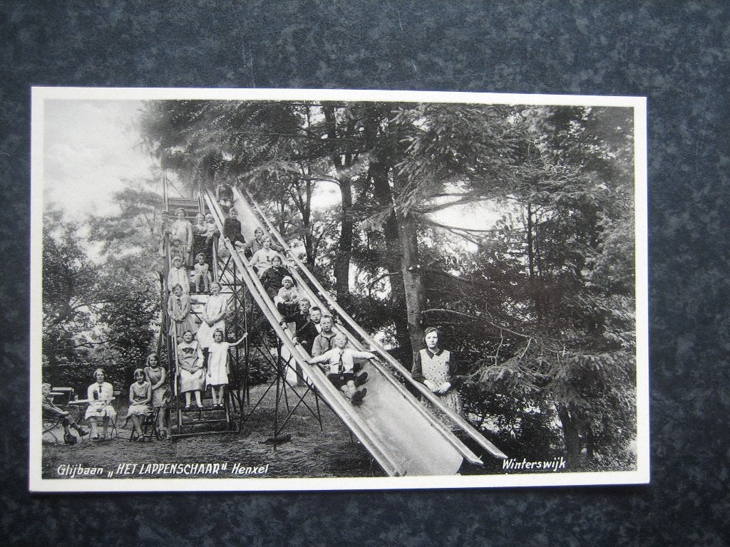 WINTERSWIJK  HENXEL Glijbaan het Lappenschaar, Ophalen of Verzenden, 1940 tot 1960, Gelderland