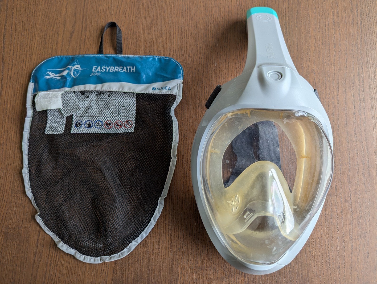 Decathlon EasyBreath 500 Snorkelmasker, Ophalen
