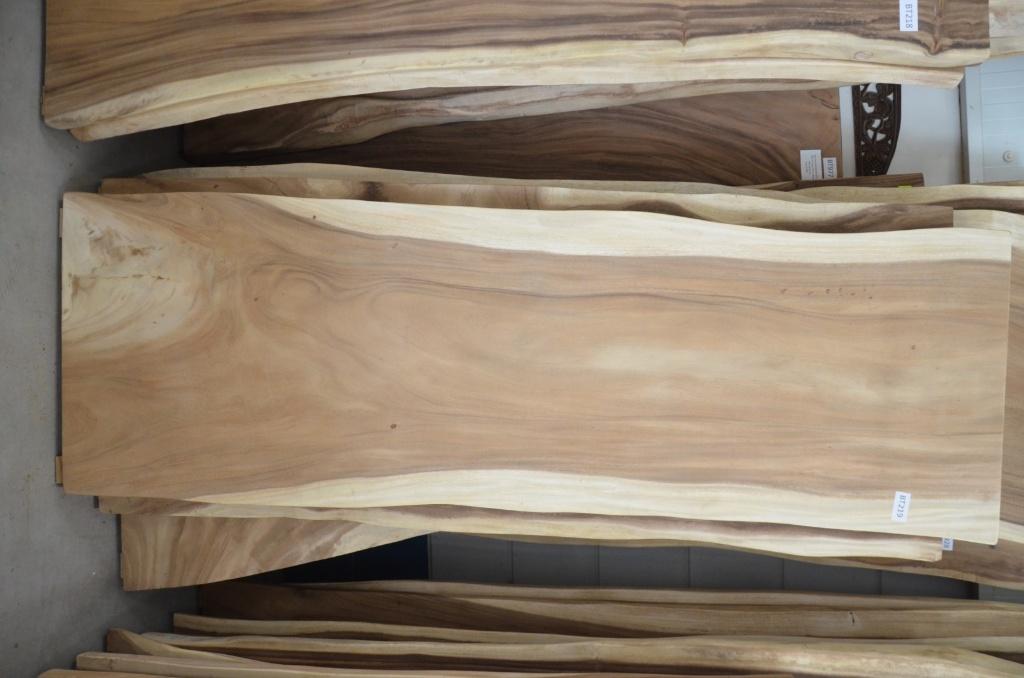 Boomstamtafel 240 cm suar -BT 219 - 2,4 meter boomstamtafel, Verzenden, Nieuw