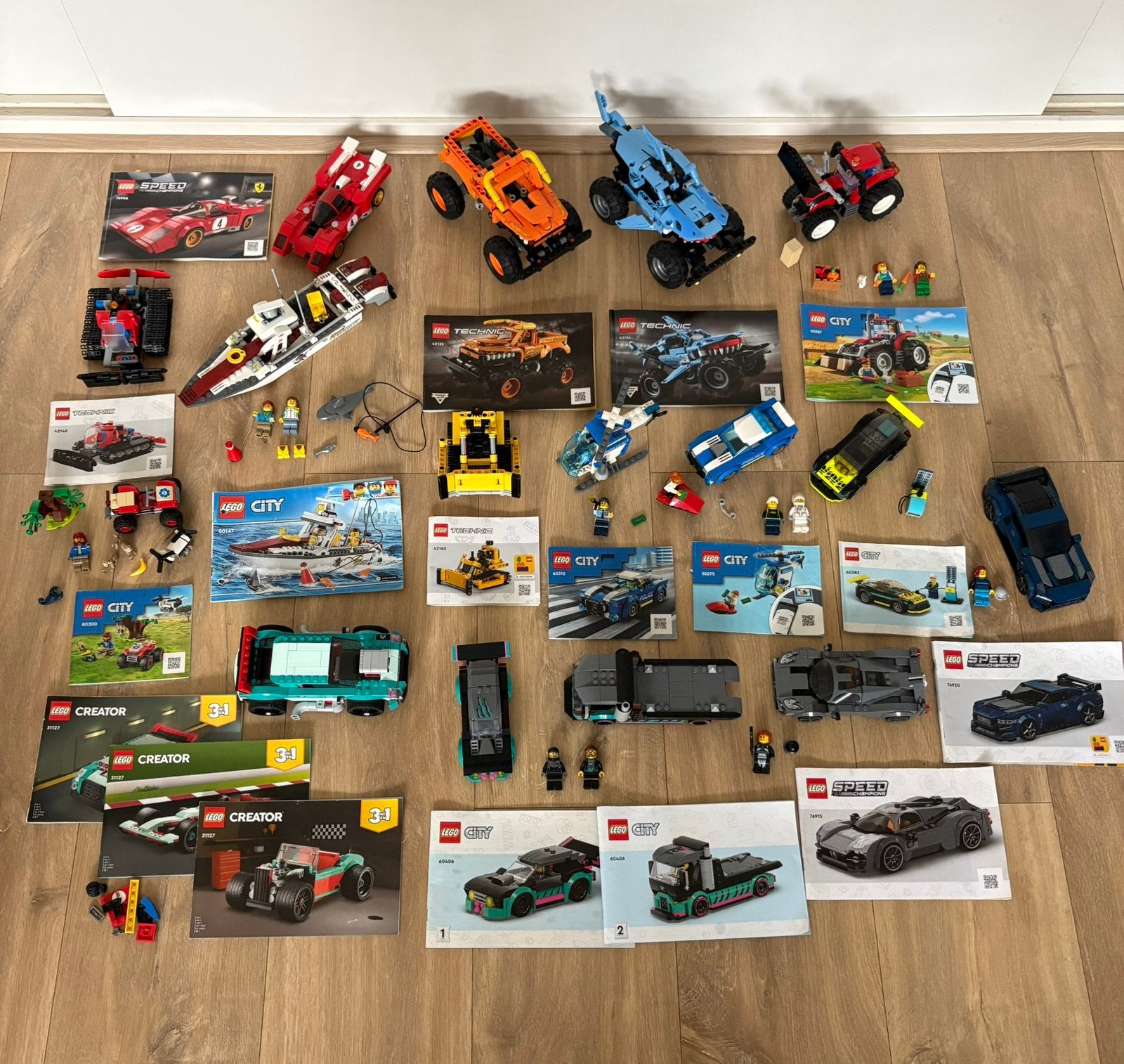 Grote partij  lego speed, city, technic auto’s monster jam, Ophalen of Verzenden, Zo goed als nieuw, Lego