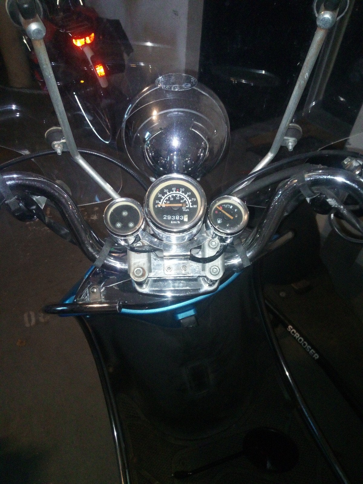 Sym Orbit Scooter - Blauw, 29383 km, Ophalen, Gebruikt, Benzine, Orbit