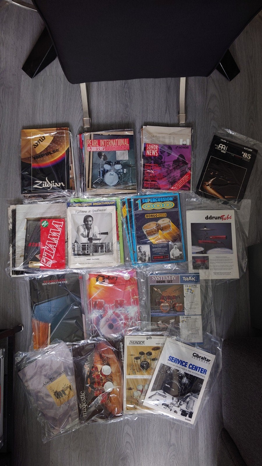 Drum catalogi en brochures. Veel Ziljian Tama Pearl Sonor LP, Ophalen of Verzenden, Zo goed als nieuw, Overige soorten