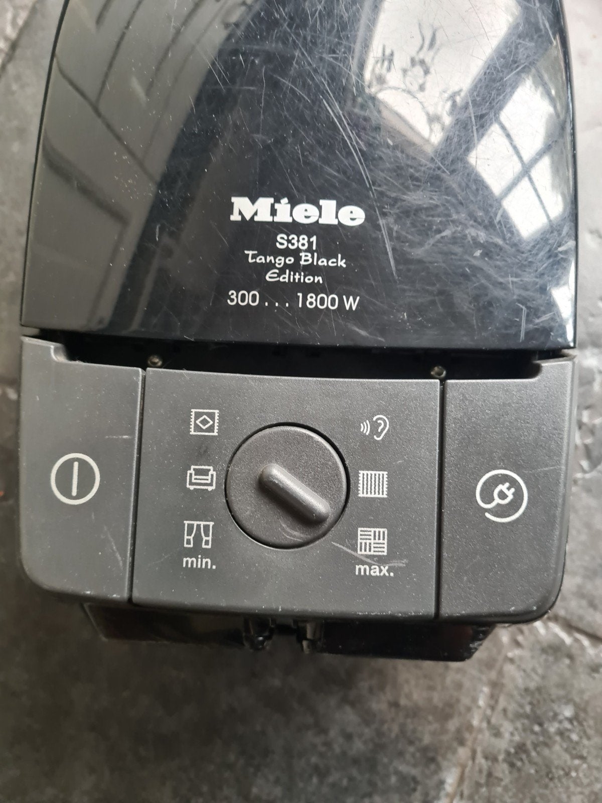 Miele S381 Tango Black Edition stofzuiger - gebruikt, Gebruikt, Ophalen of Verzenden, 1600 tot 2000 watt, Miele
