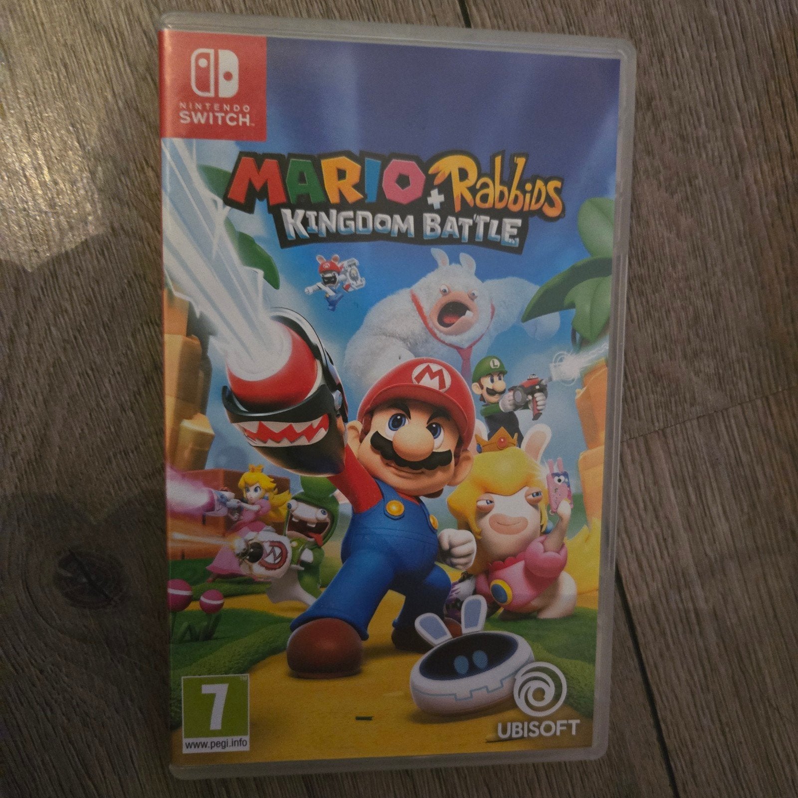 Mario + Rabbids Kingdom Battle Nintendo Switch, 1 speler, Eén computer, Ophalen of Verzenden, Zo goed als nieuw